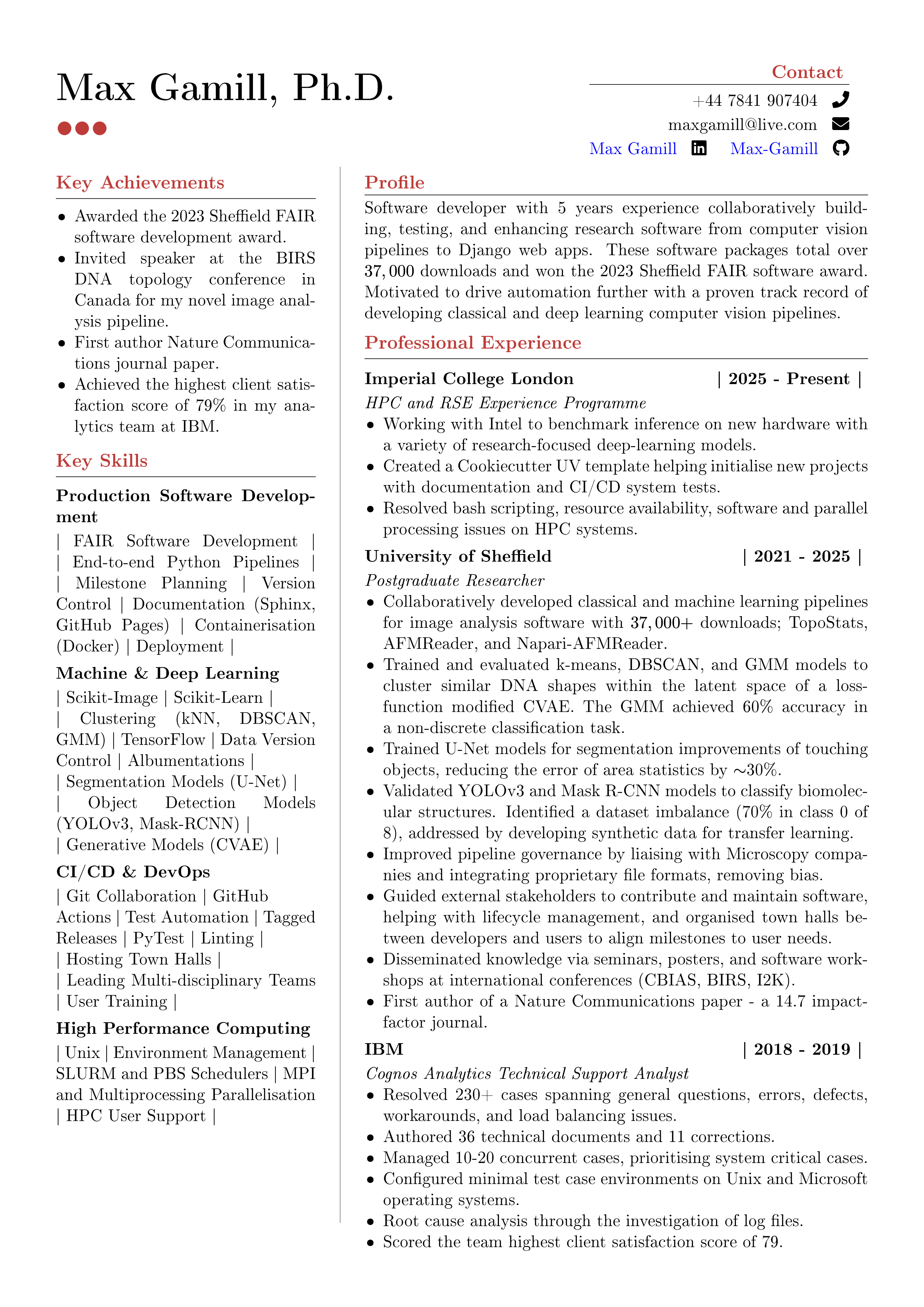 2-page CV pt 1 image